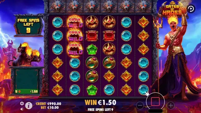 Gates of Hades Bonus Round
