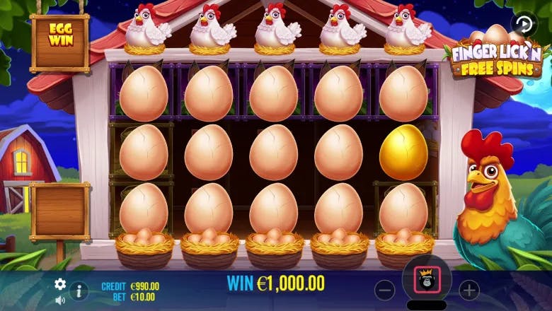 Finger Lick'n Free Spins Basegame