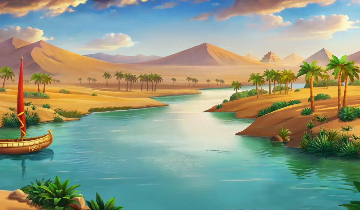 Mummy's Jewels Background