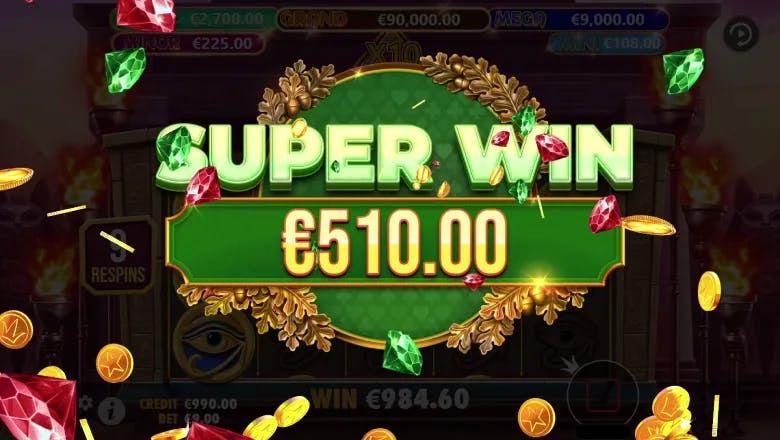 Mummy's Jewels Super Win