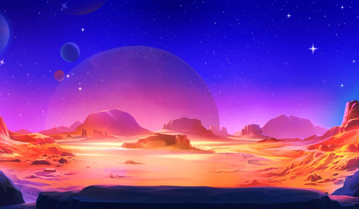 Alien Invaders Background