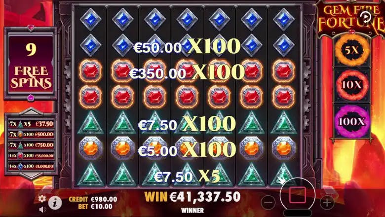 Gem Fire Fortune Free Spins