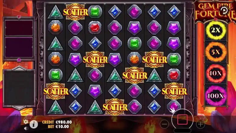 Gem Fire Fortune Scatter Collect