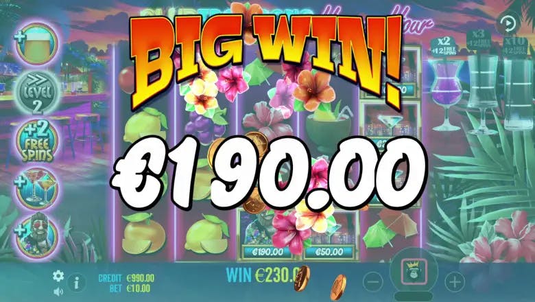 Club Tropicana - Happy Hour Big Win