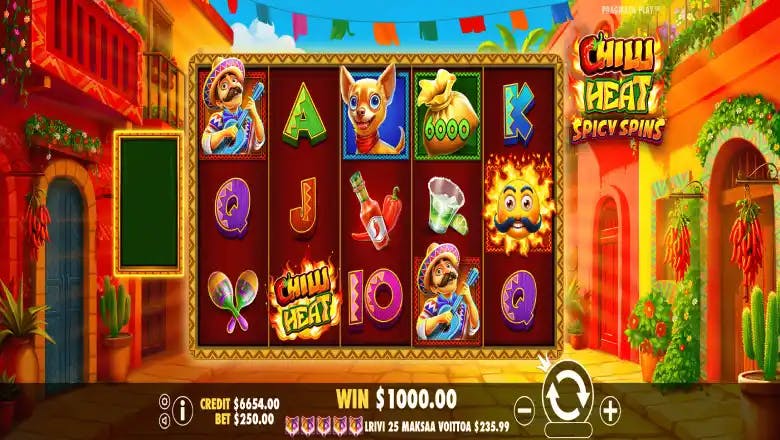 Chilli Heat Spicy Spins Basegame