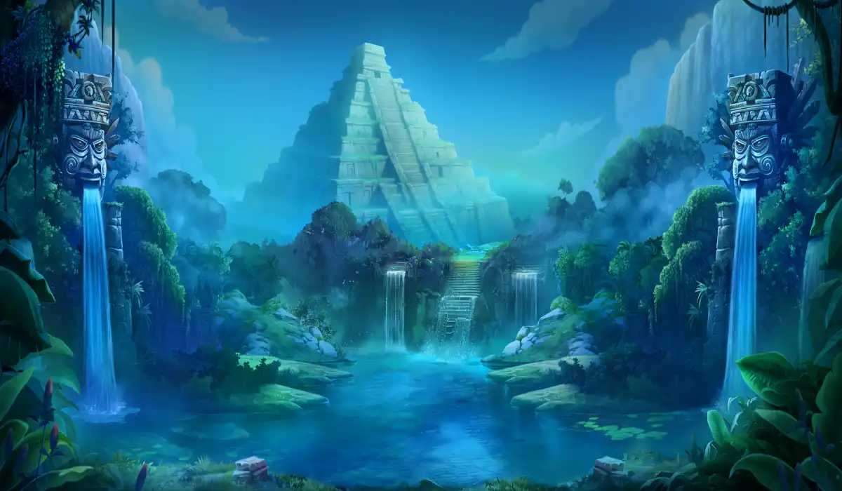 Aztec Gems Megaways Background