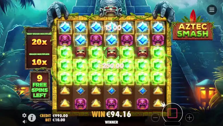 Aztec Smash Bonus Round