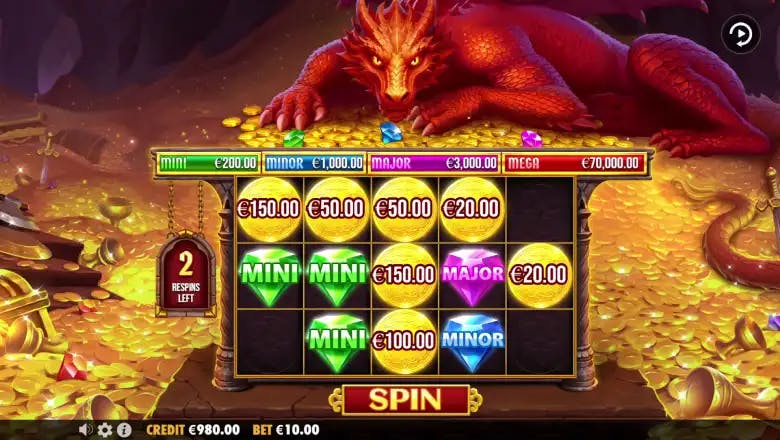 Sleeping Dragon Respins Feature