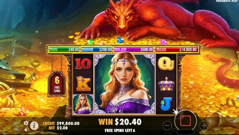 Sleeping Dragon Free Spins