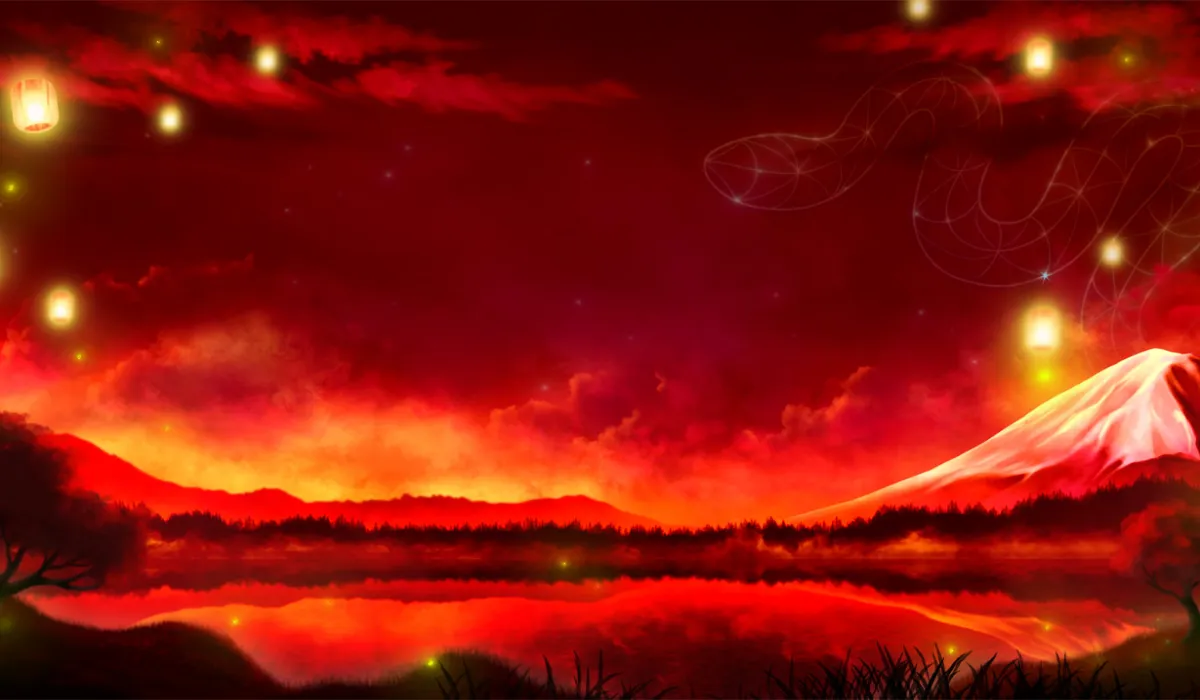 Floating Dragon - Year of the Snake Background