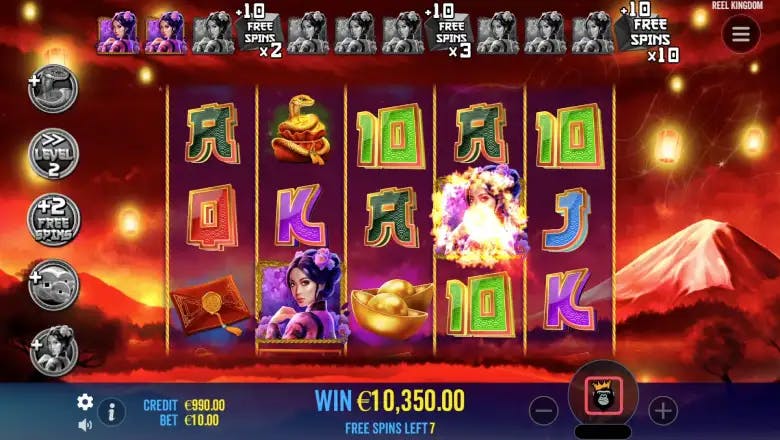 Floating Dragon - Year of the Snake Bonus Round