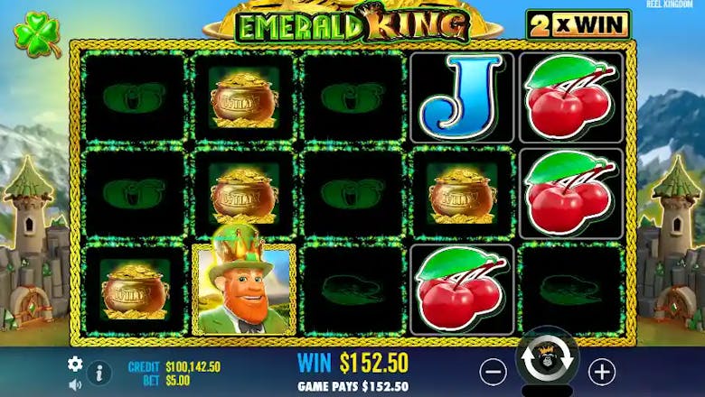 Emerald King win gameplay
