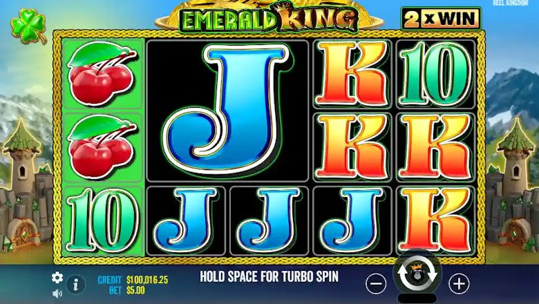 Emerald King big symbol