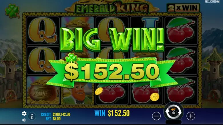 Emerald King Big Win
