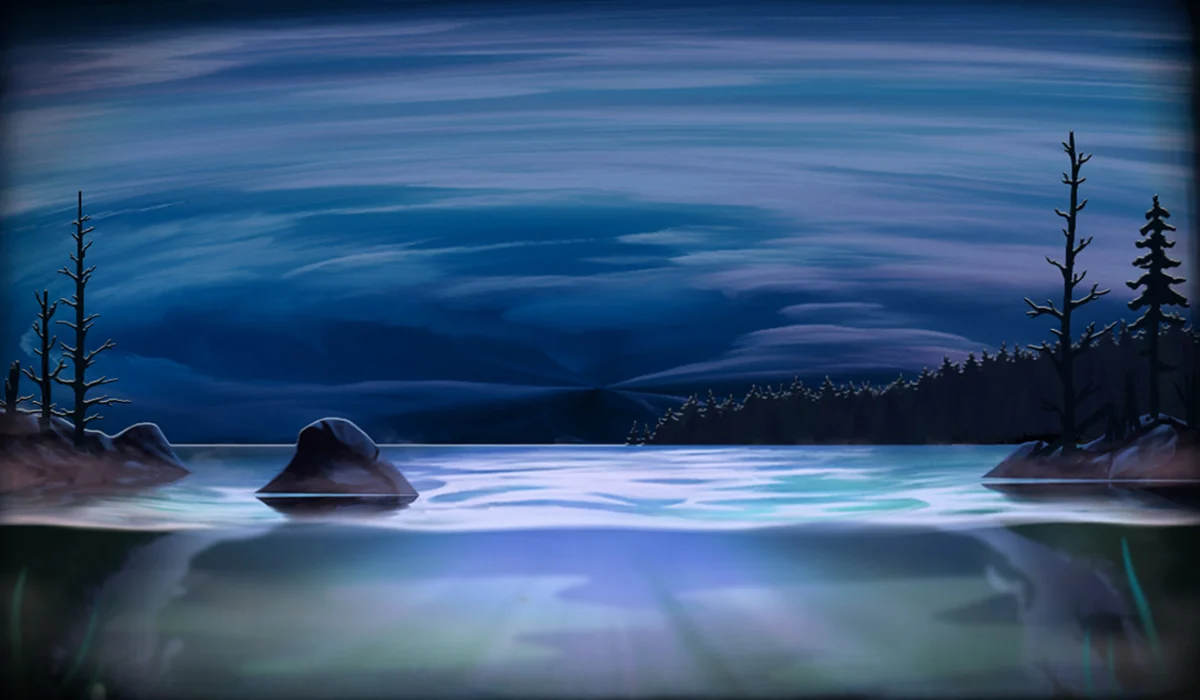 Big Bass Halloween Background