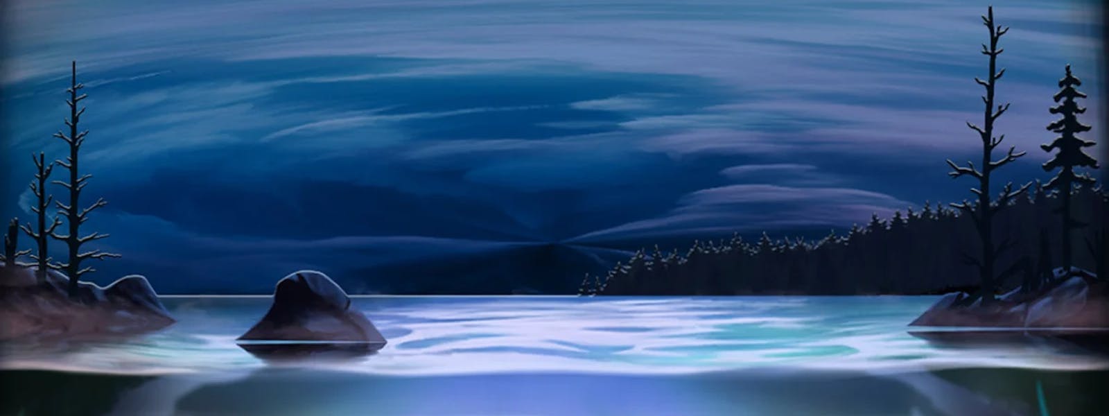 Big Bass Halloween Background