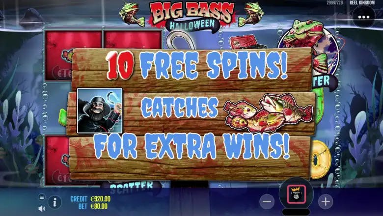 Big Bass Halloween Free Spins