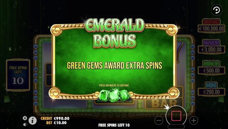 Gem Trio Bonus Feature