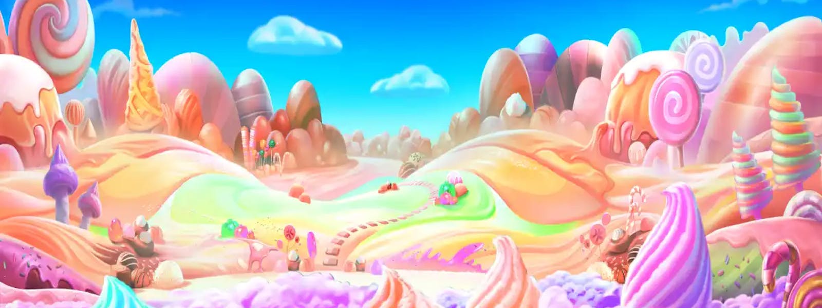 Sweet Bonanza Super Scatter Background