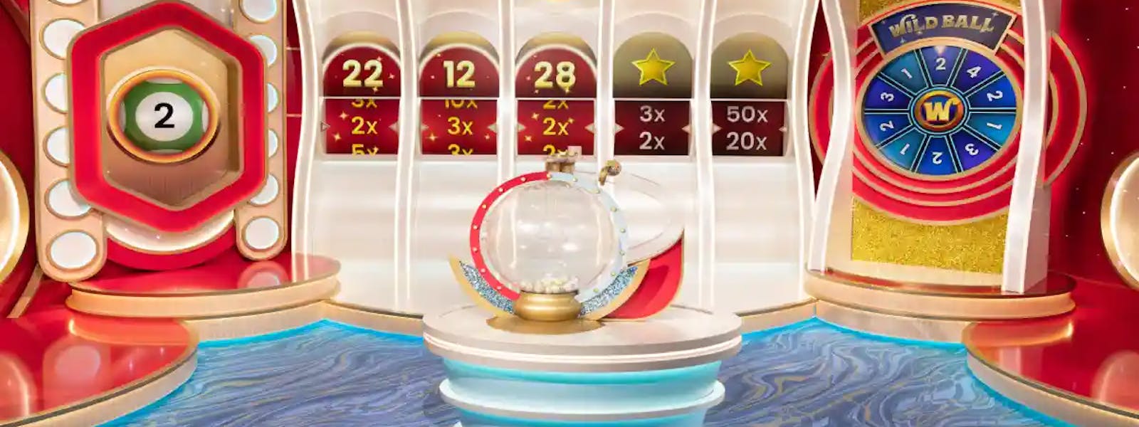 Vegas Ball Bonanza Background