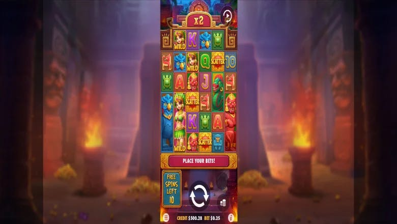 Fortune of Aztec Free Spins
