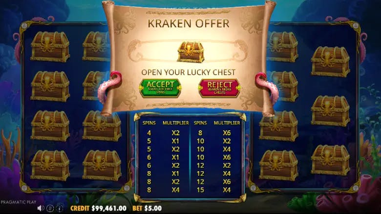 Release the Kraken 2 Lucky Chest