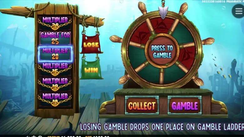 Beware The Deep Megaways Gamble Feature