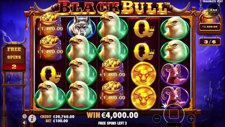 Black Bull Bonus Round