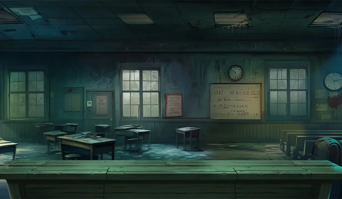 Zombie School Megaways Background
