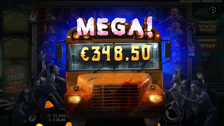 Zombie School Megaways Mega Win