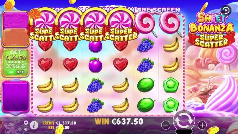 Sweet Bonanza Super Scatter Super Scatter Feature