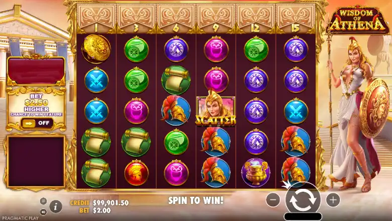 Wisdom of Athena Gameplay