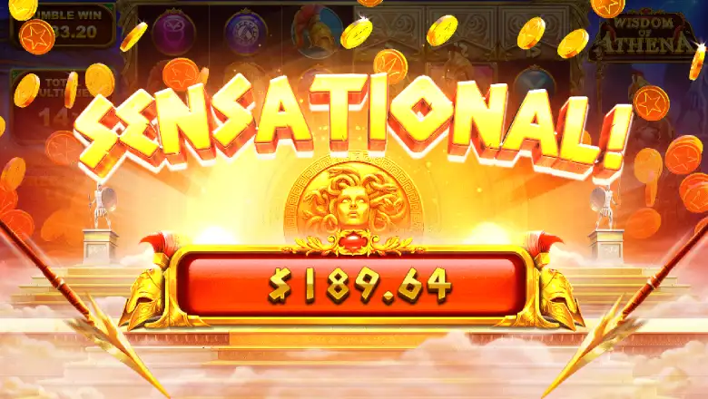 Wisdom of Athena Mega win