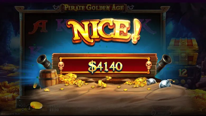Pirate Golden Age Nice Win