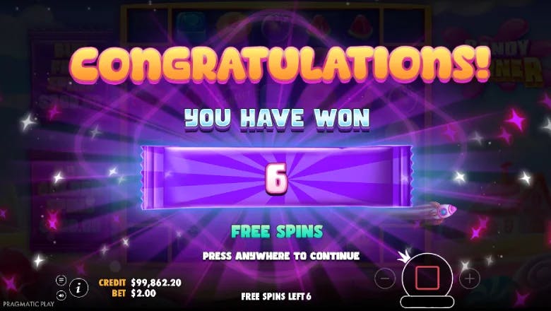 Candy Corner Free Spins