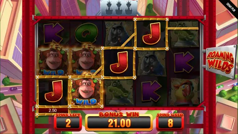 King Kong Cash Bonus Round