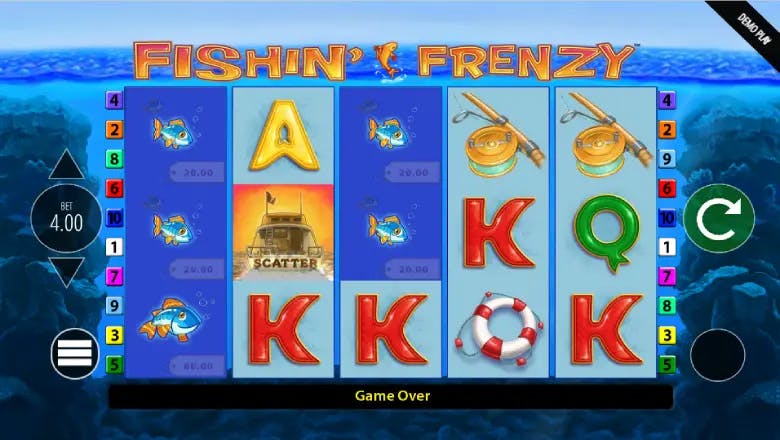 Fishin Frenzy Gameplay