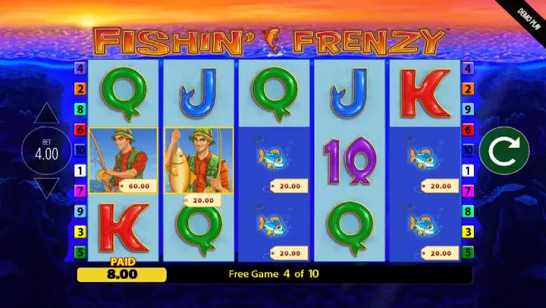 Fishin Frenzy Bonus Round