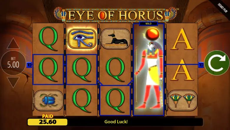 Eye of Horus Gameplay