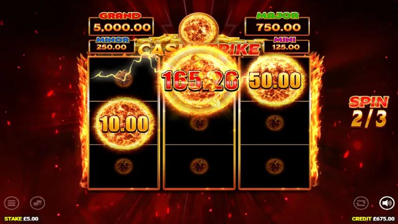 Cash Strike Bonus Gameplay