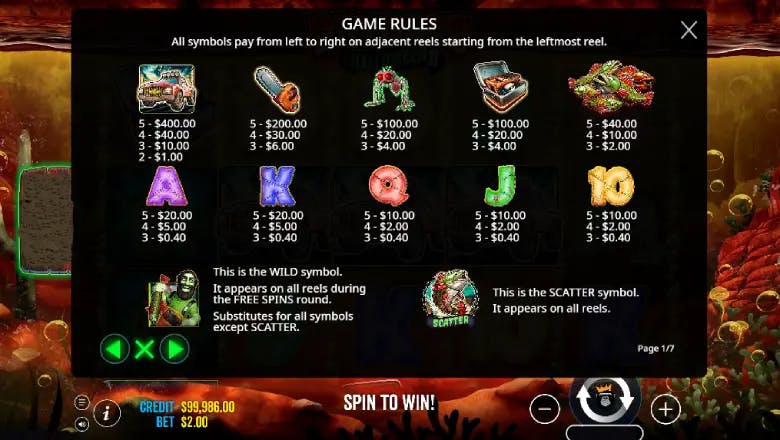 Big Bass Halloween 2 Symbols