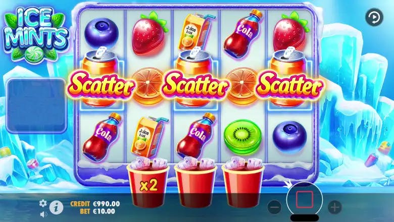 Ice Mints Scatter Feature
