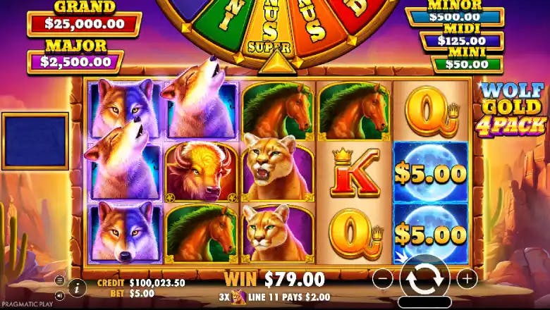 Wolf Gold 4 Pack Gameplay
