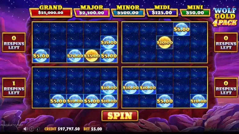 Wolf Gold 4 Pack Super Bonus