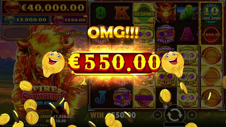 Fire Stampede 2 Big Win