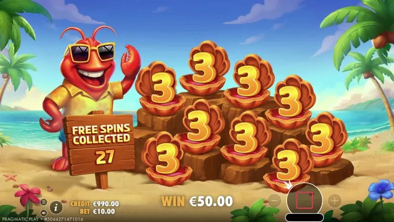 Lobster House Free Spins