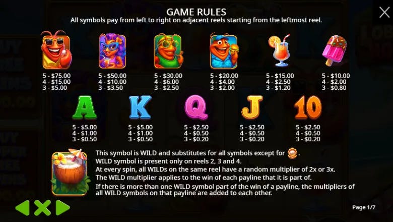 Lobster House Symbols