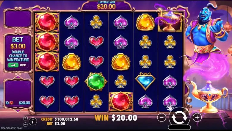 Genie's Gem Bonanza Gameplay