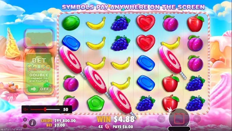 Sweet Bonanza Scatter Feature