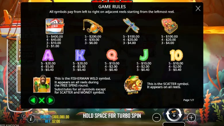 Big Bass Floats My Boat Symbols